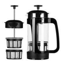 Charger l'image dans la galerie, cafetière à piston vide en plusieurs éléments
